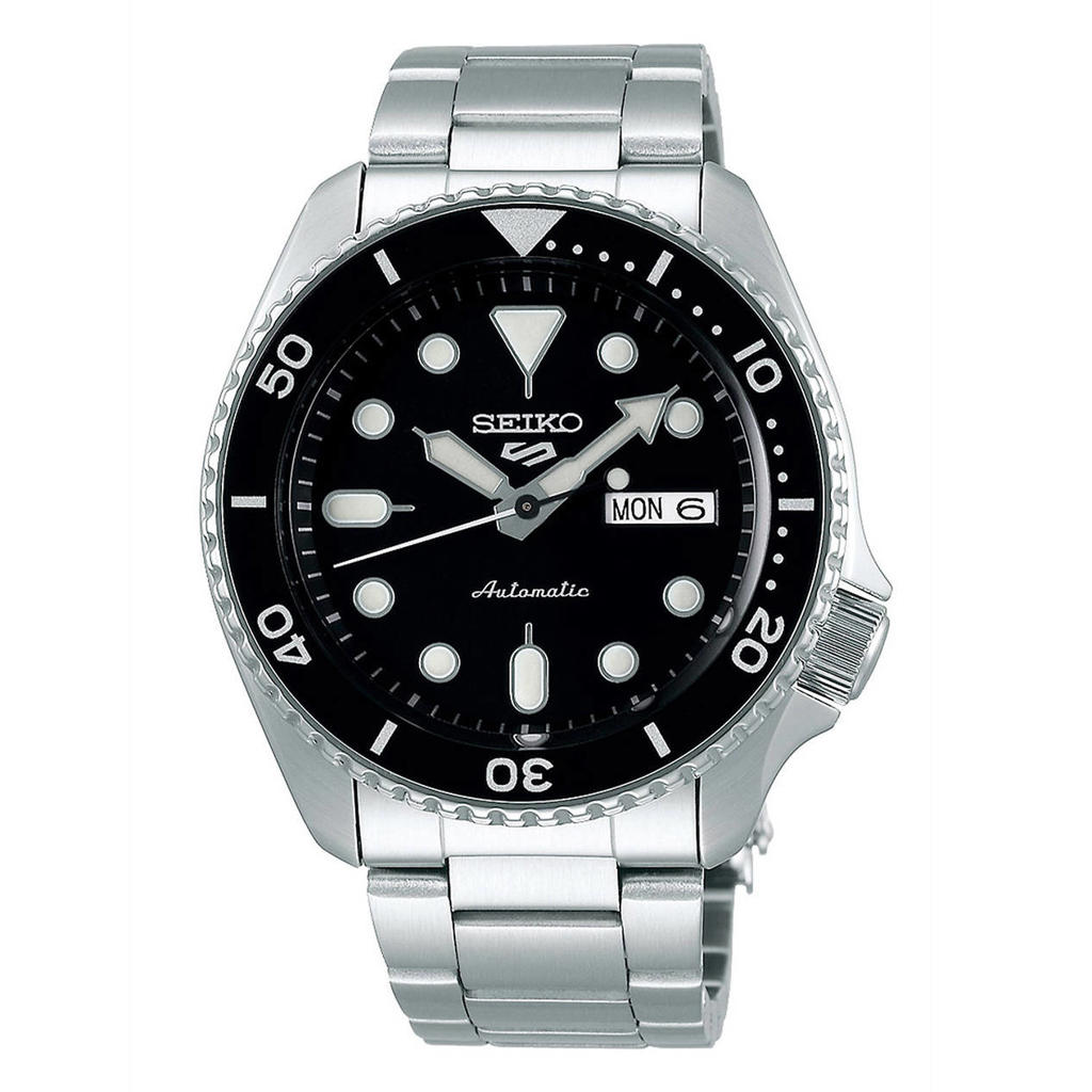 Seiko horloge SRPD55K1 zilverkleurig