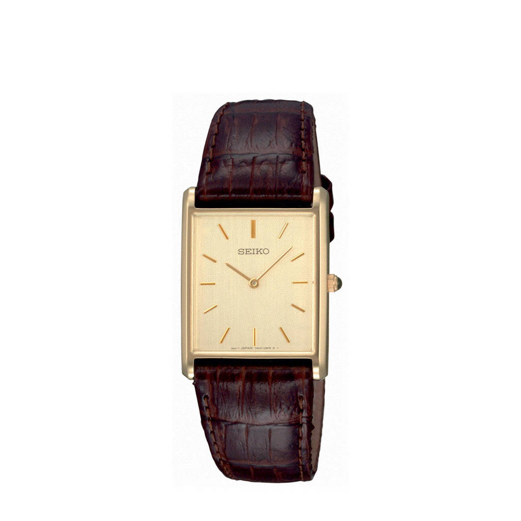 Seiko horloge SFP606P1 goudkleur, Goudkleur