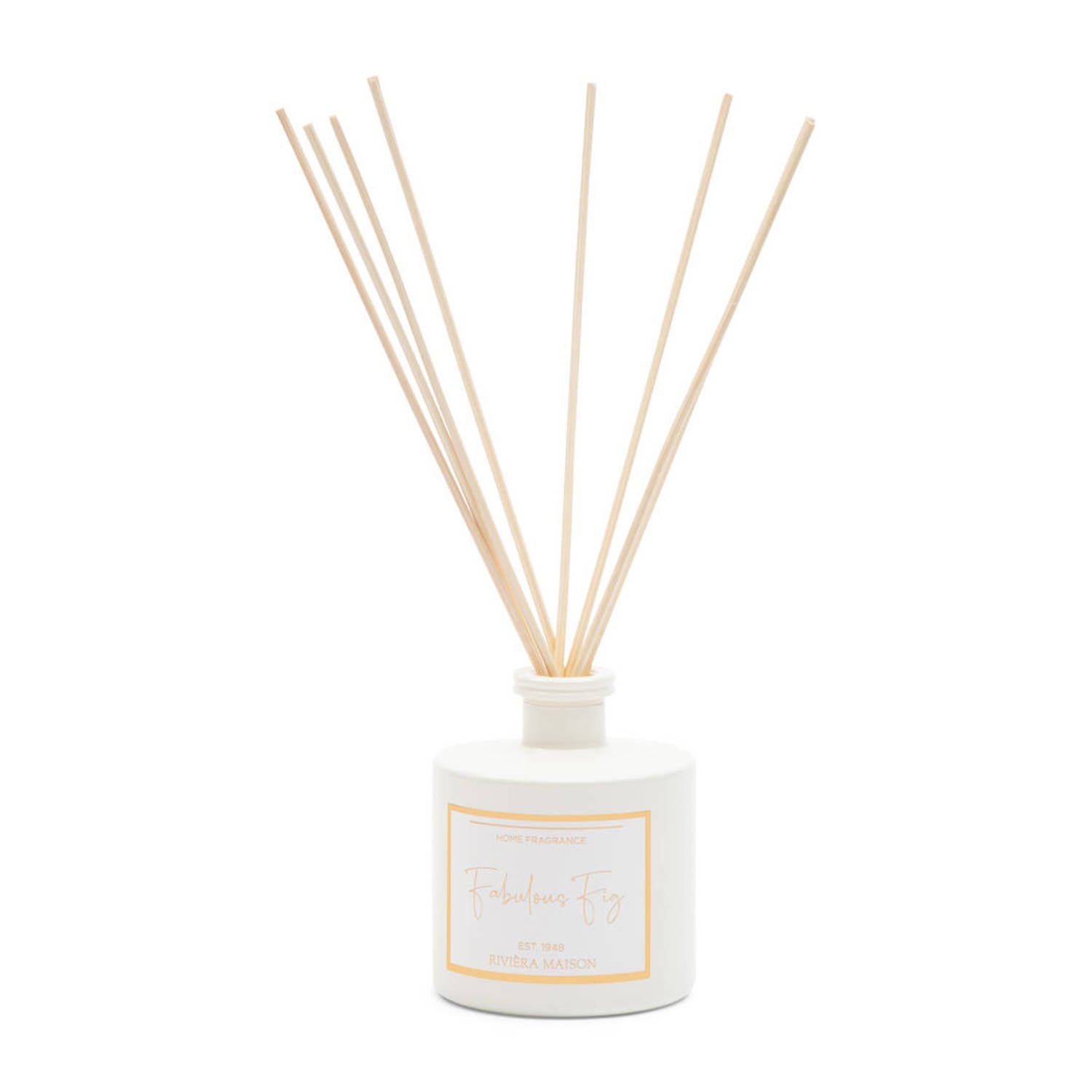 Riviera Maison Geurstokjes RM Fabulous Fig Fragrance Sticks Wit