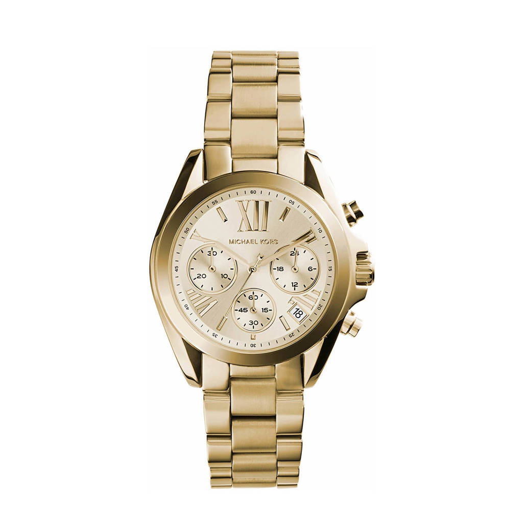 Michael Kors horloge MK5798 Mini Bradshaw Goud