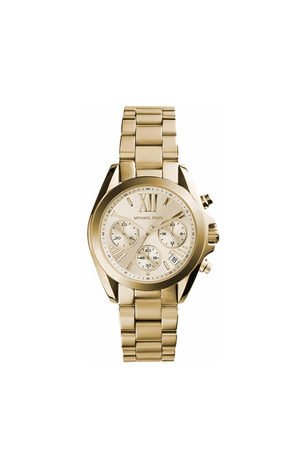 Michael Kors horloge MK5798 Mini Bradshaw goudkleurig