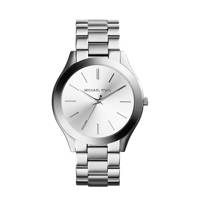 Michael Kors horloge MK3178 Slim Runway zilver, Zilver