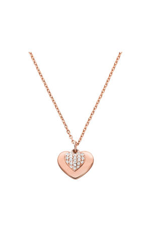 collier MKC1120AN791 Kors Love roségoudkleurig