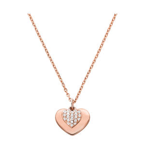 collier MKC1120AN791 Kors Love roségoudkleurig