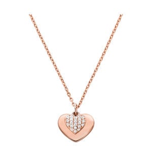 collier MKC1120AN791 Kors Love roségoudkleurig