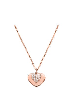 collier MKC1120AN791 Kors Love roségoudkleurig