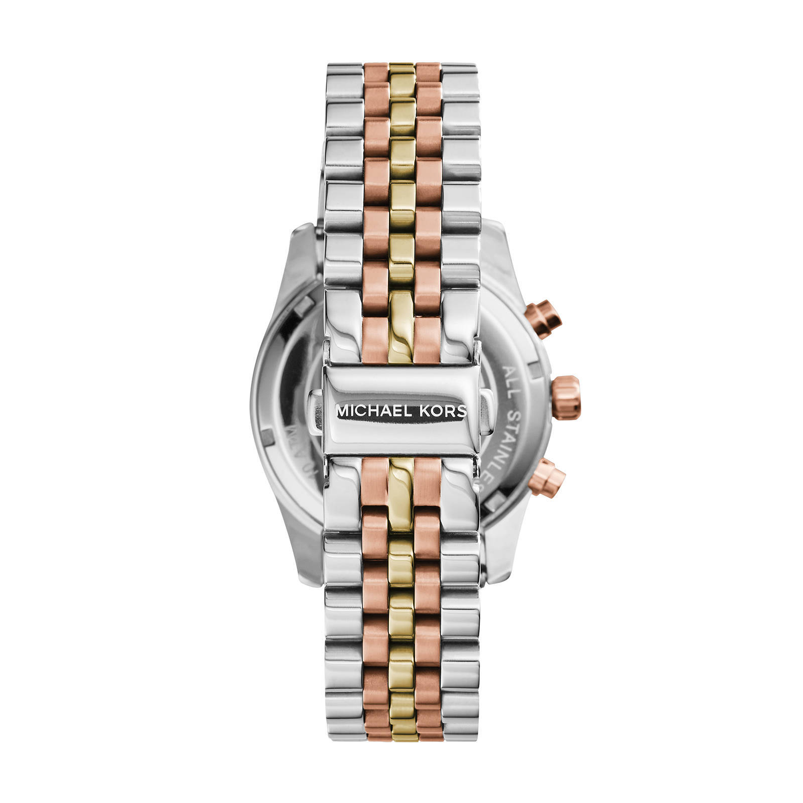Michael Kors horloge MK5735 Lexington Zilver, rosé, goud | wehkamp
