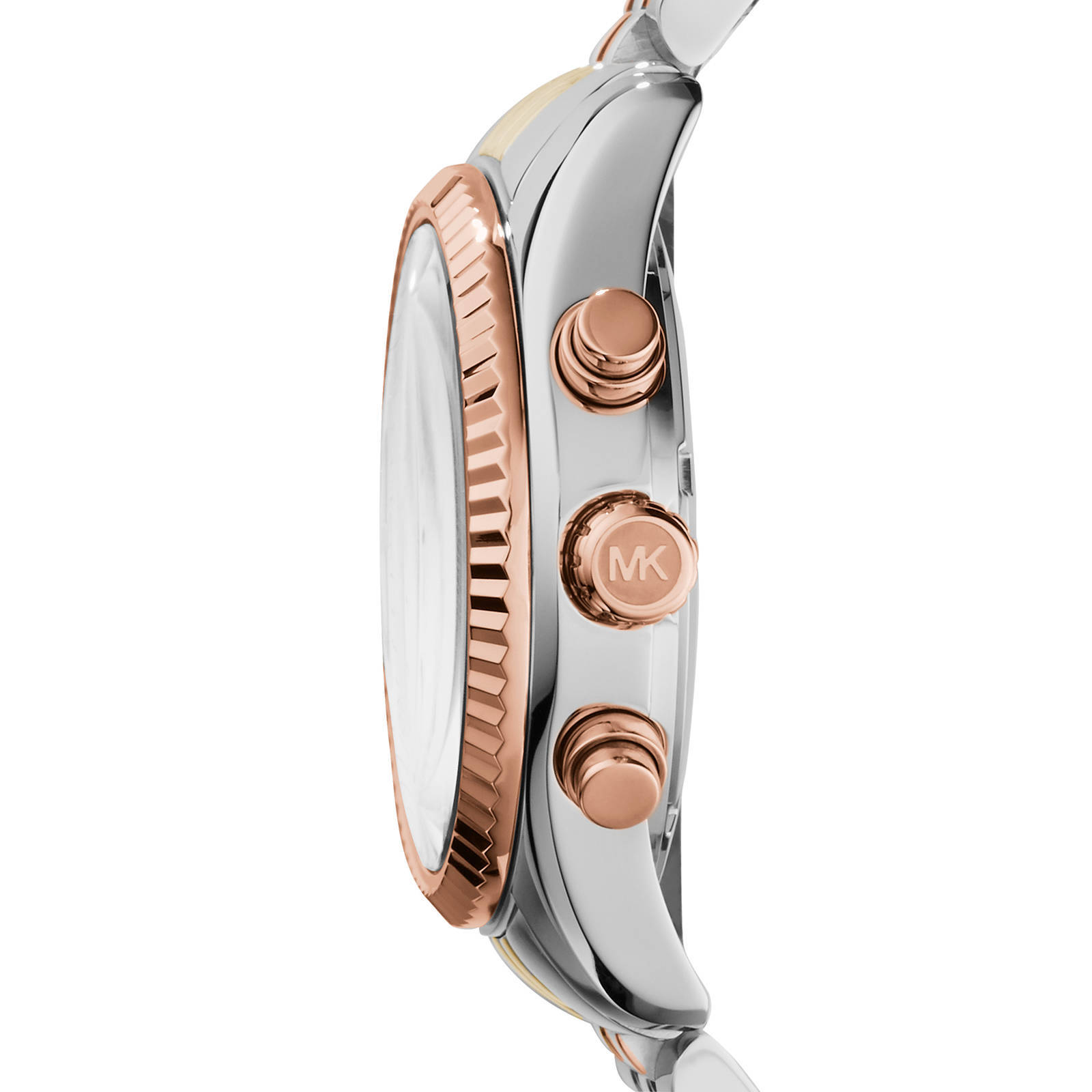 Michael Kors horloge MK5735 Lexington Zilver, rosé, goud | wehkamp
