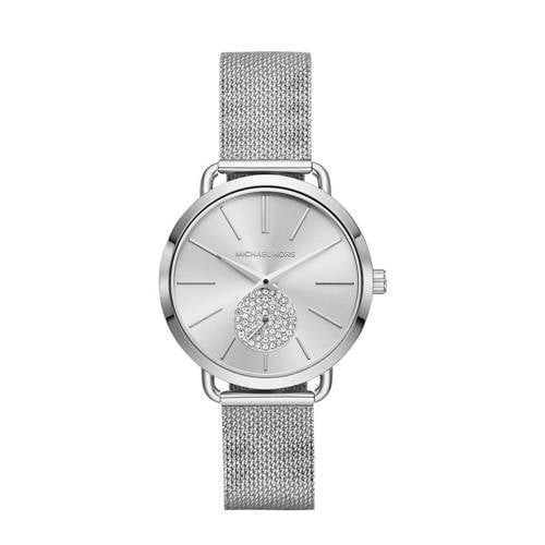 Michael Kors horloge MK3843 Portia zilverkleurig
