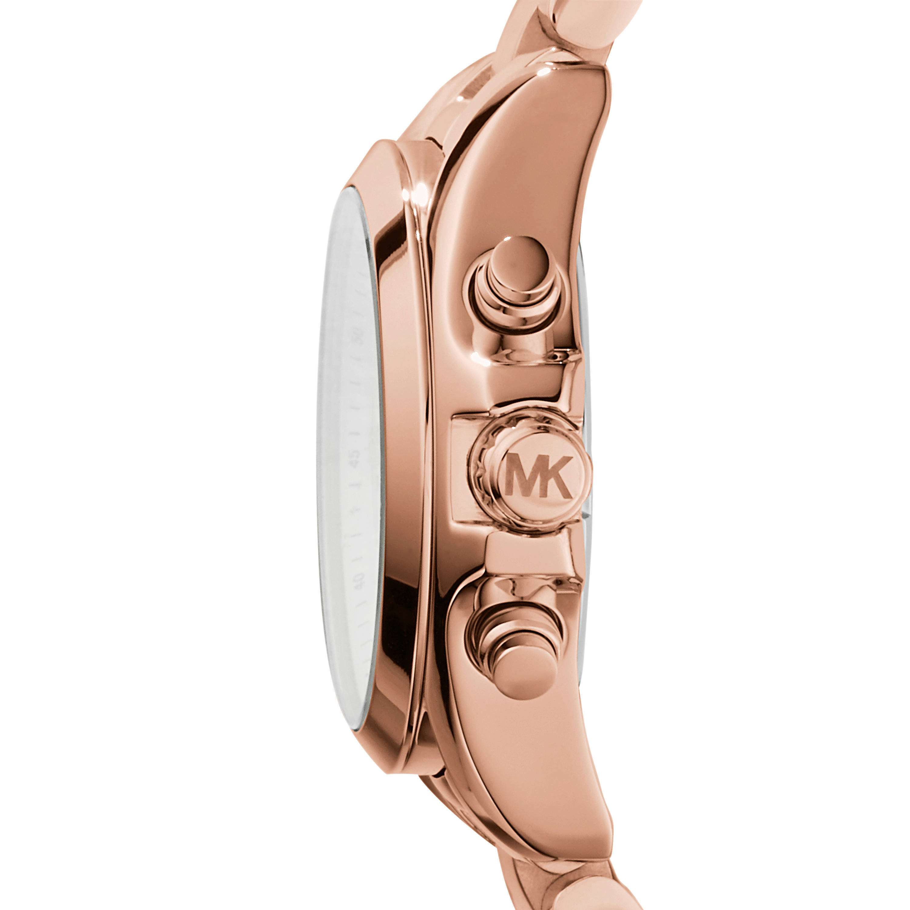 Michael Kors horloge MK5799 Mini Bradshaw Rosé | wehkamp