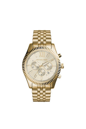horloge MK8281 Lexington goudkleurig