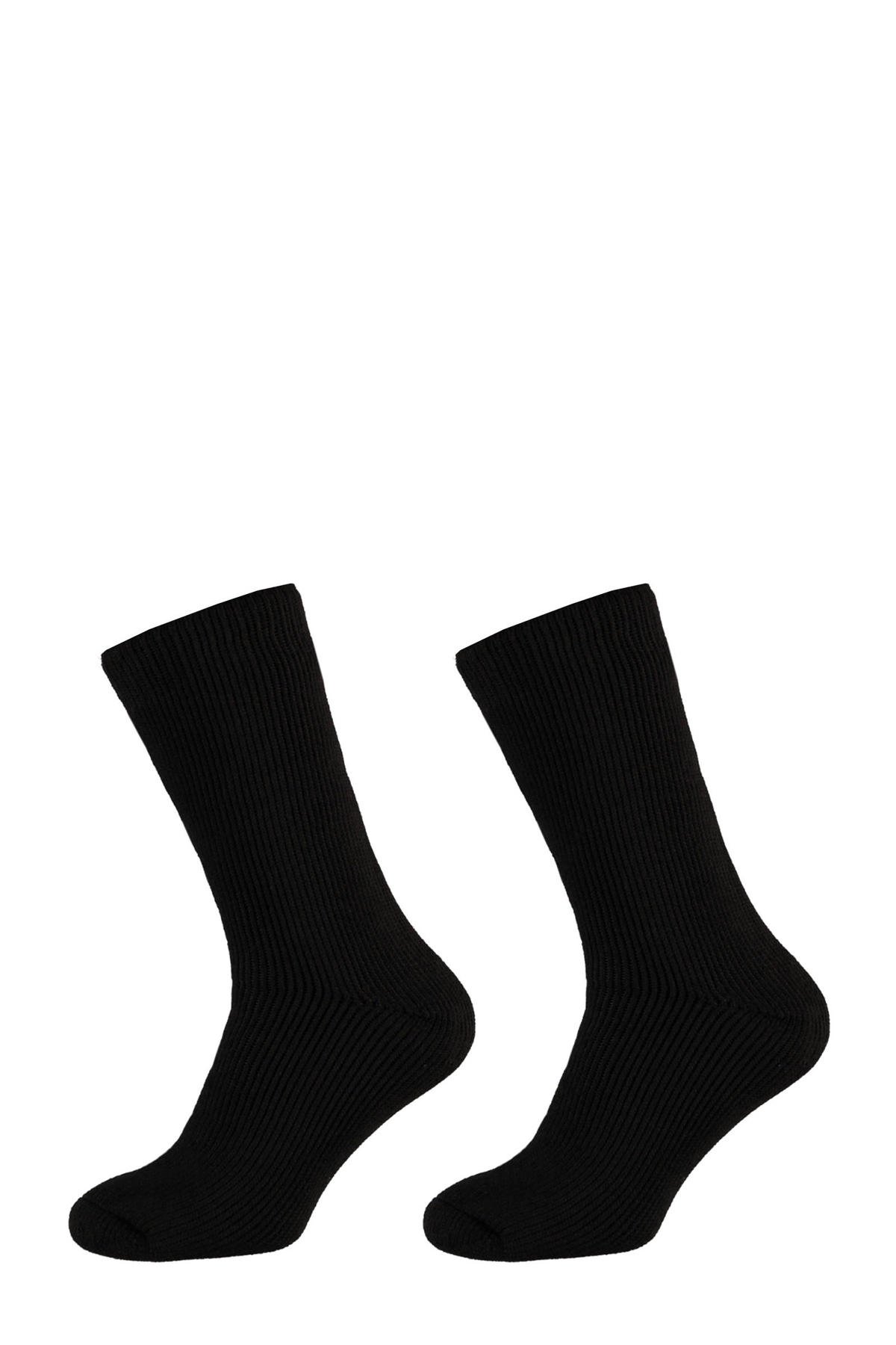 ingewikkeld Yoghurt hand Heatkeeper thermo sokken - set van 2 zwart | wehkamp