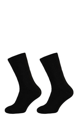 thermo sokken - zwart (set van 2)