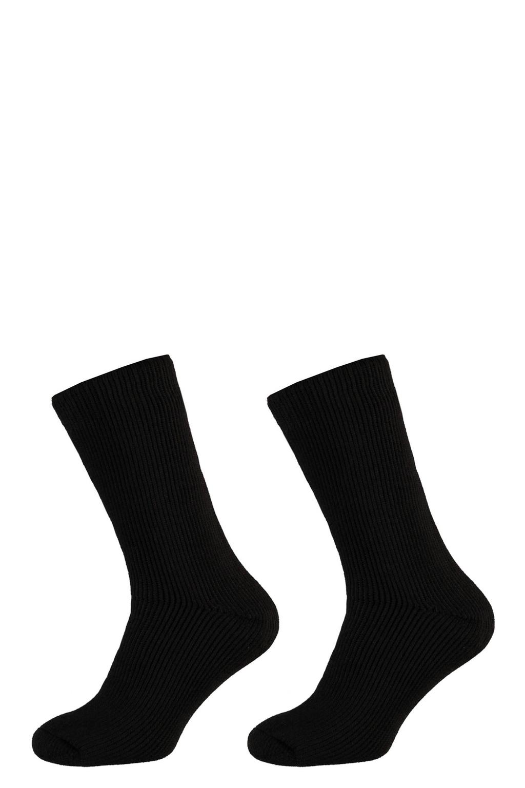Heatkeeper thermo sokken - zwart (set van 2)