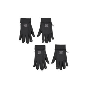 thermo handschoenen - zwart (set van 2)