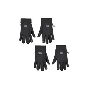 thermo handschoenen - zwart (set van 2)