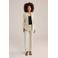 WE Fashion singlet met kant - zwart