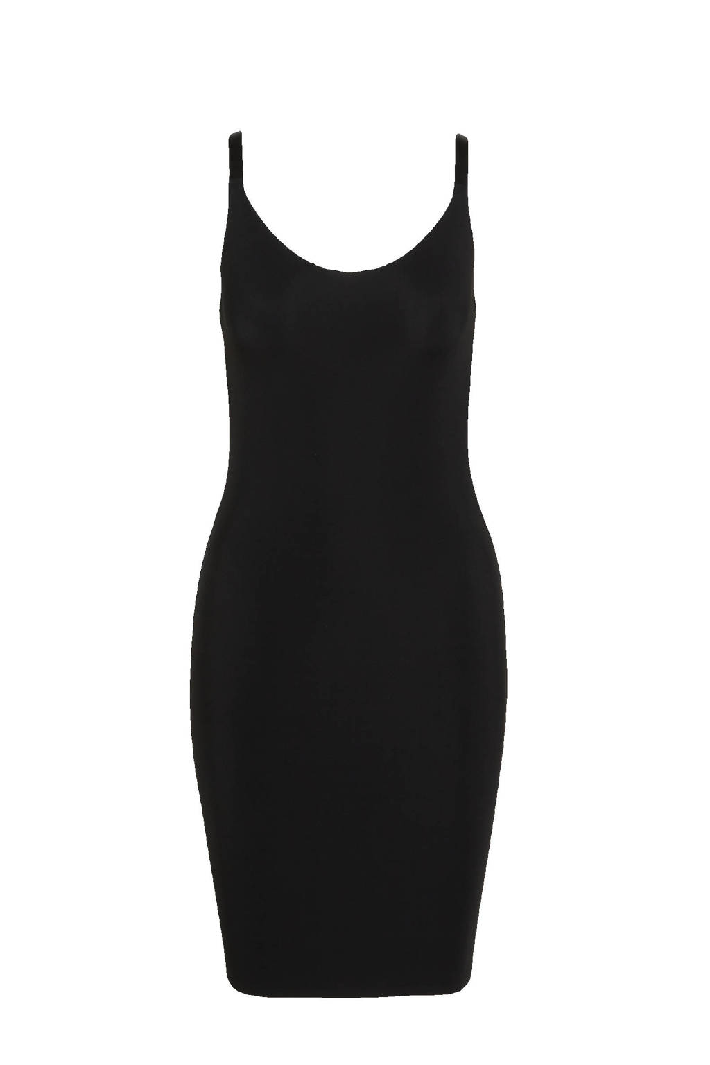 Schuldig vrijdag Prestige WE Fashion corrigerende jurk zwart | wehkamp