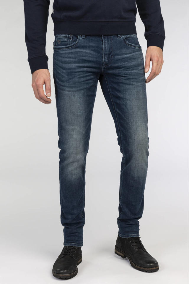 slim fit jeans Tailwheel dark blue indigo | wehkamp