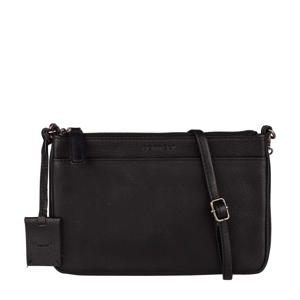 leren crossbody tas Antique Avery zwart