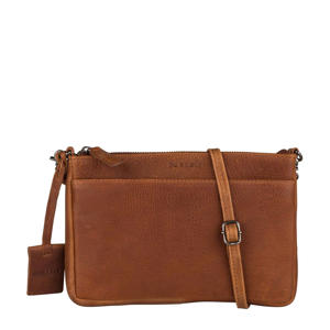 leren crossbody tas Antique Avery cognac