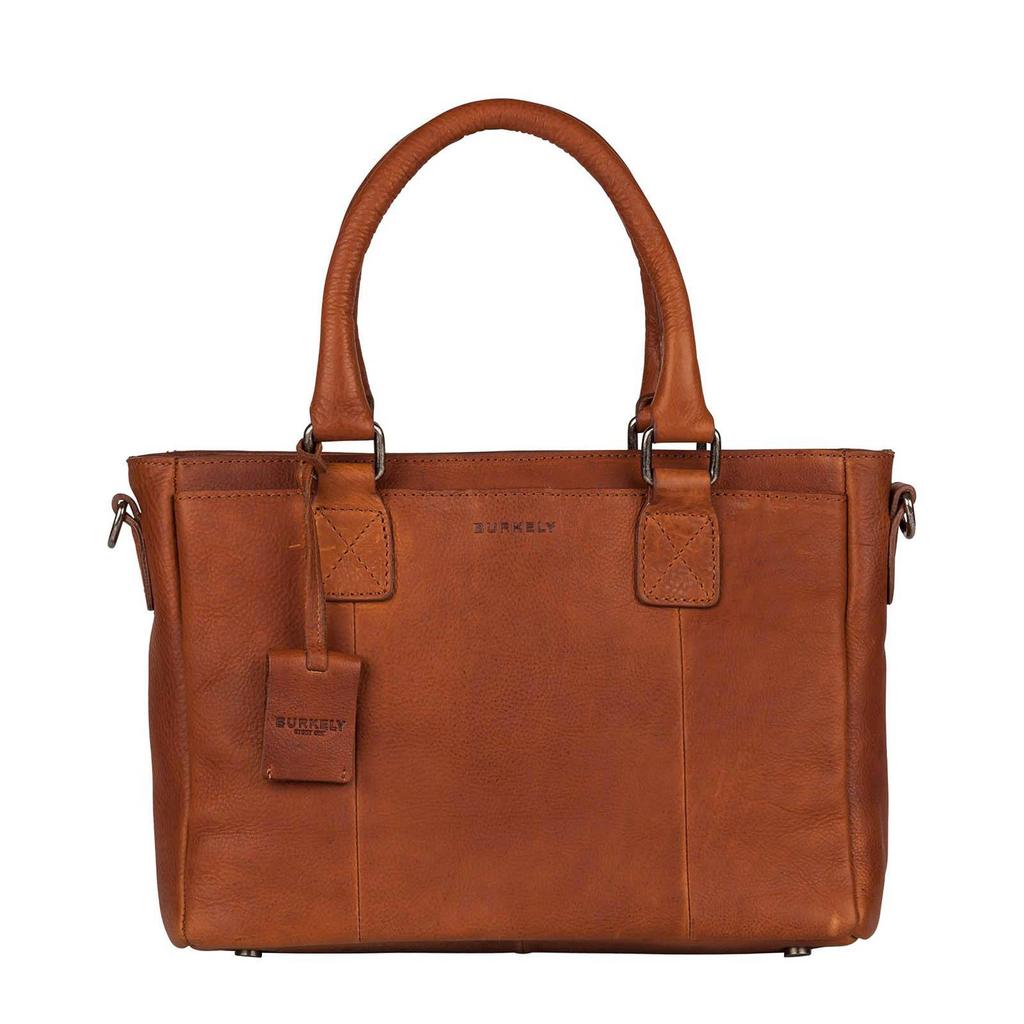 BURKELY leren handtas Antique Avery cognac