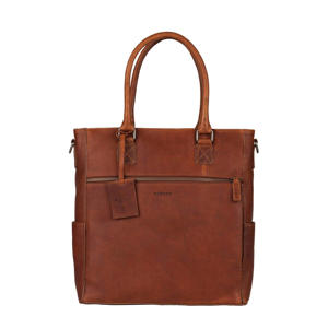 leren shopper Antique Avery cognac