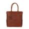 BURKELY leren shopper Antique Avery cognac