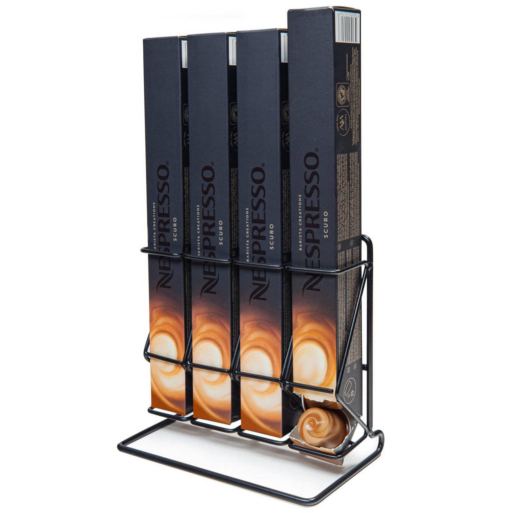 Jay Hill cuphouder rek Nespresso, Zwart