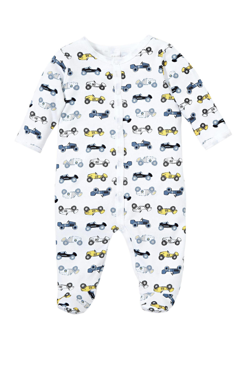 NAME IT BABY pyjama NBMNIGHTSUIT - set van 2 beige/groen NAME IT BABY pyjama NBMNIGHTSUIT - set van 2 beige/groen