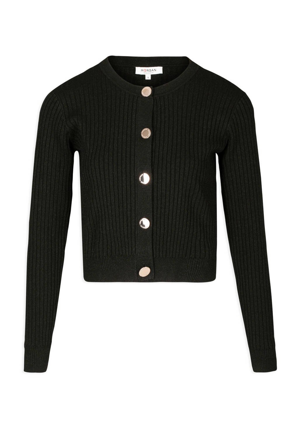 Morgan vest zwart, Zwart