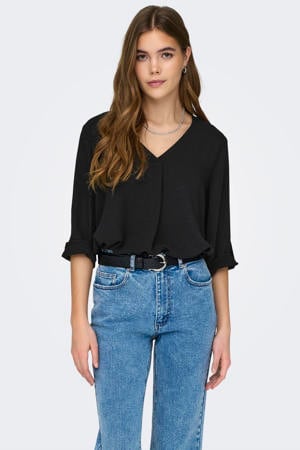 blousetop JDYDIVYA zwart