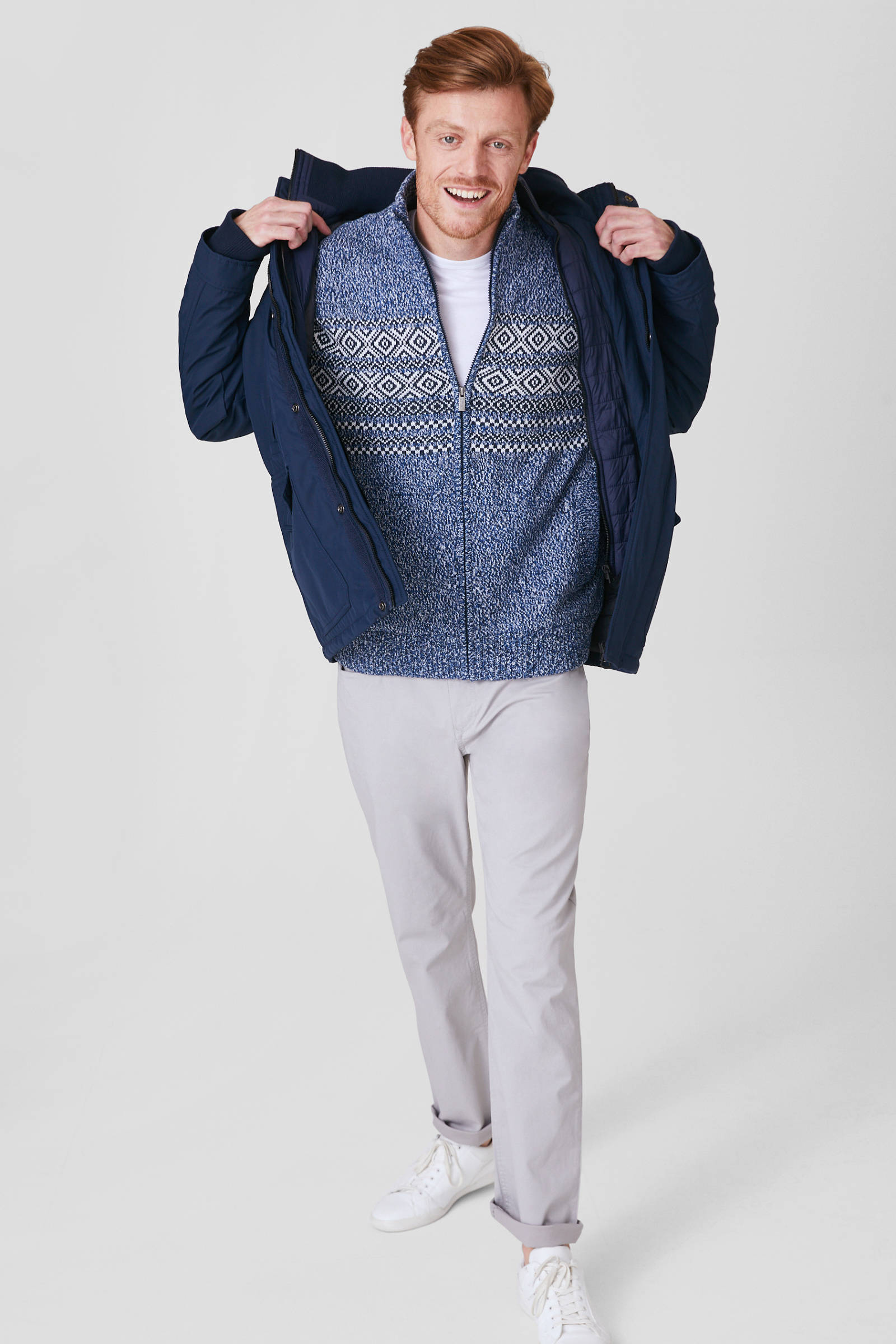 C&A Canda vesten voor heren kopen Vind jouw C&A Canda C&A Canda vest blauw | wehkamp