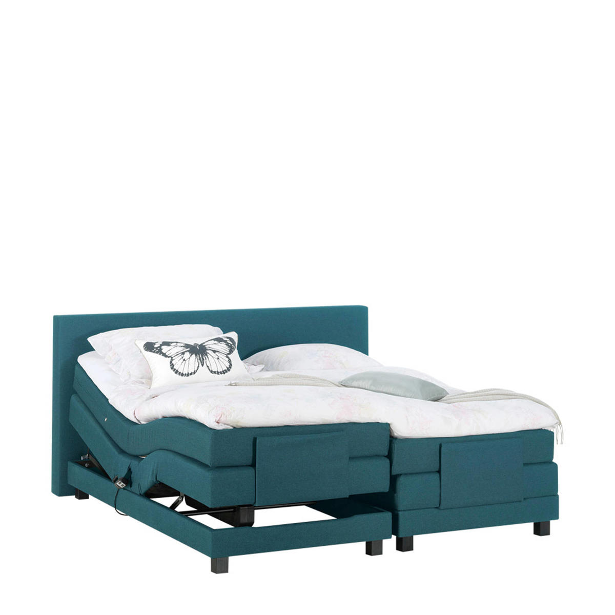 Graan conservatief marketing Beter Bed complete elektrische boxspring Brighton verstelbaar met  gestoffeerd matras (180x200 cm) | wehkamp