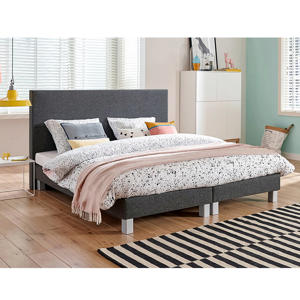 complete boxspring Leeds vlak met bridge matras (160x200 cm)