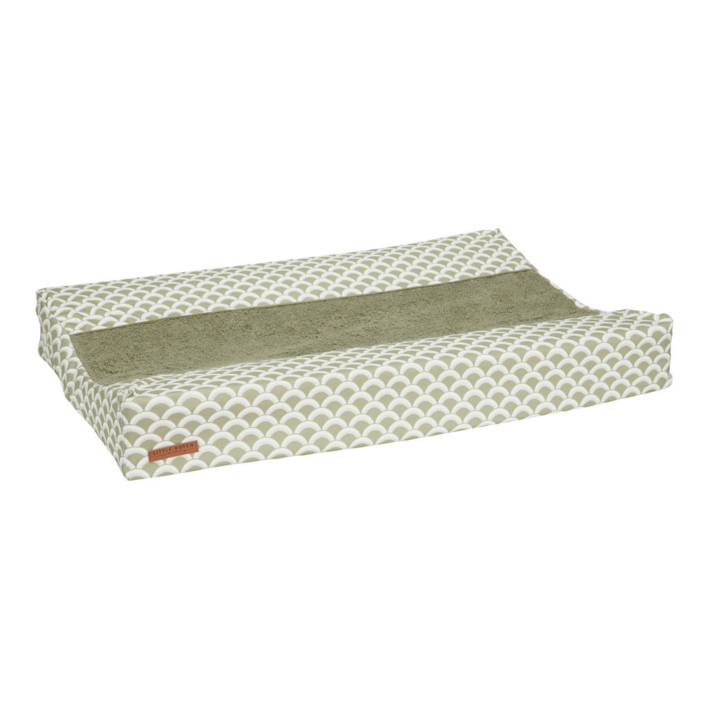 Little Dutch aankleedkussenhoes Sunrise Olive, Groen