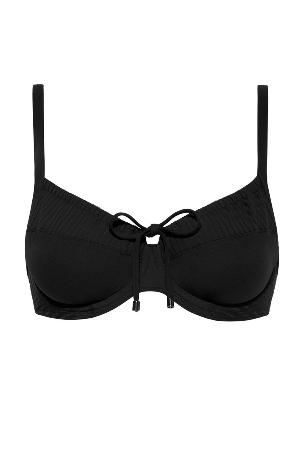Cyell beugel bikinitop zwart, Zwart