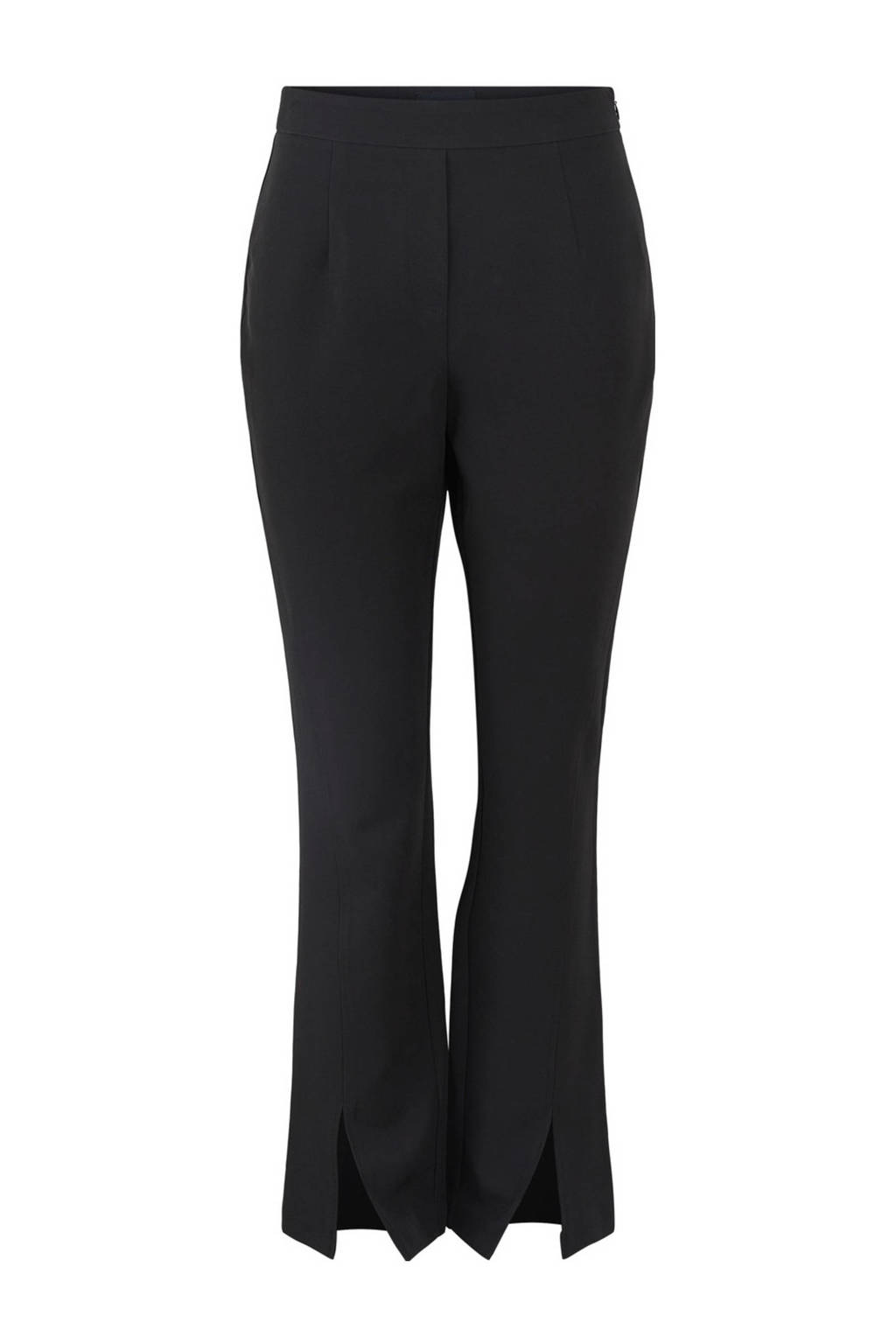 PIECES flared broek PCRIKKO zwart, Zwart
