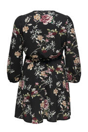 thumbnail: ONLY CARMAKOMA jurk CARLUXMILA met all over print zwart