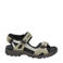 Ecco leren outdoor sandalen lichtkaki