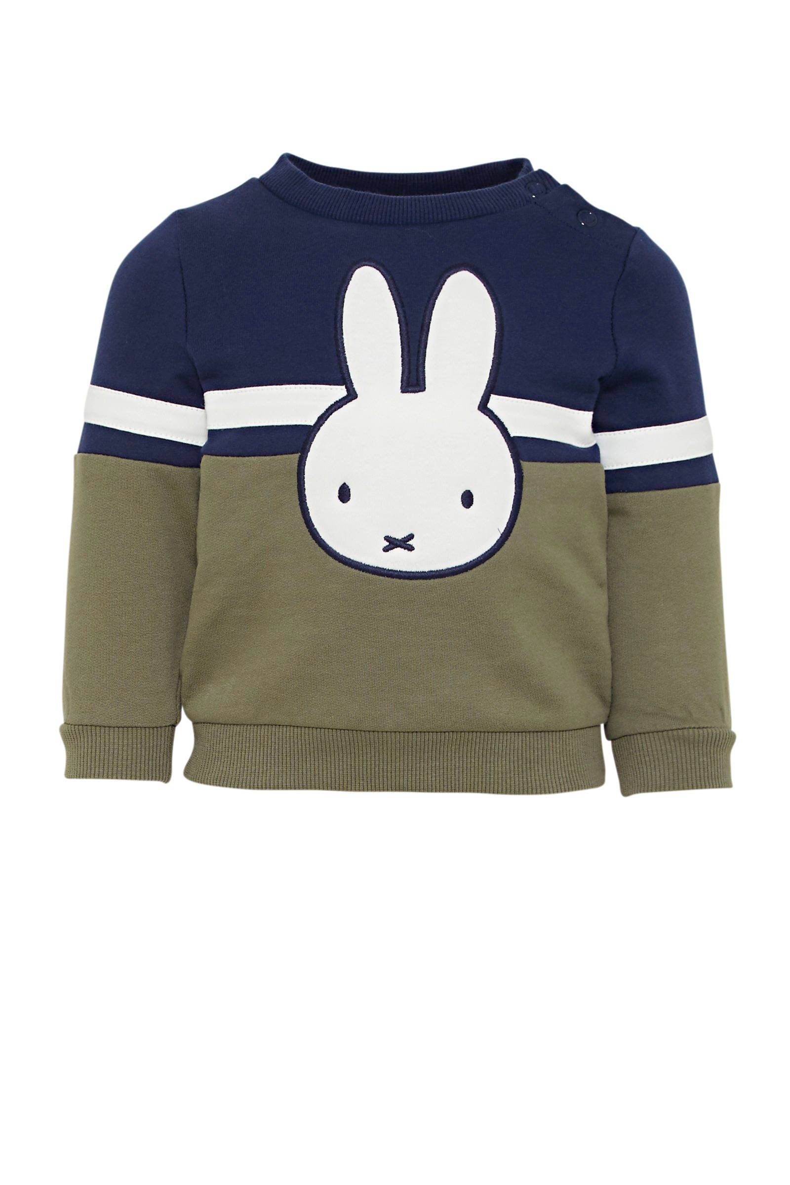 C&A nijntje sweater donkerblauwolijfgroenwit | wehkamp C&A nijntje sweater donkerblauwolijfgroenwit | wehkamp