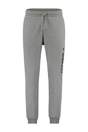 thumbnail: Grijze heren O'Neill joggingbroek van katoen met regular fit, elastische tailleband met koord en effen