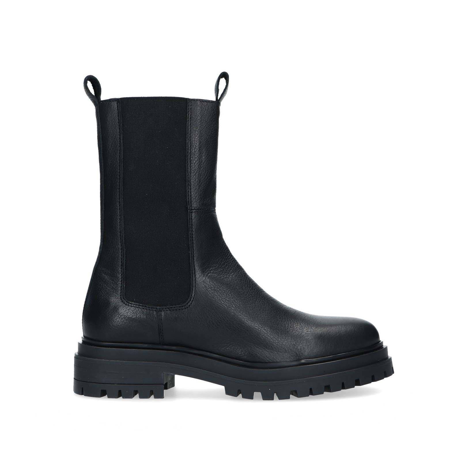 manfield chelsea boots zwart