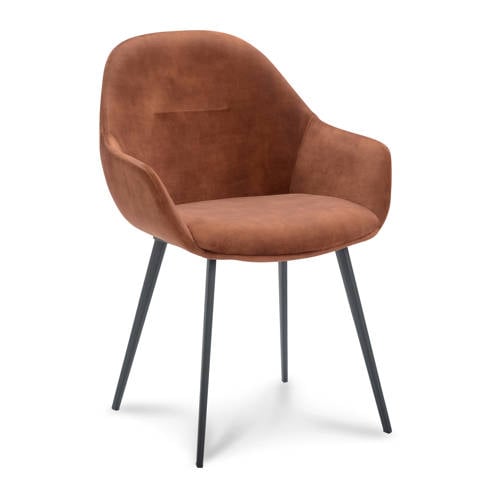 Wehkamp Home eetkamerstoel Troy (set van 2) - Koper