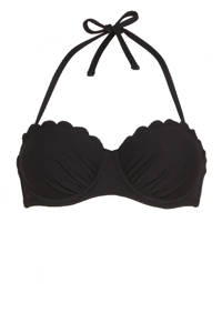 ESPRIT Women Beach strapless beugel bikinitop zwart