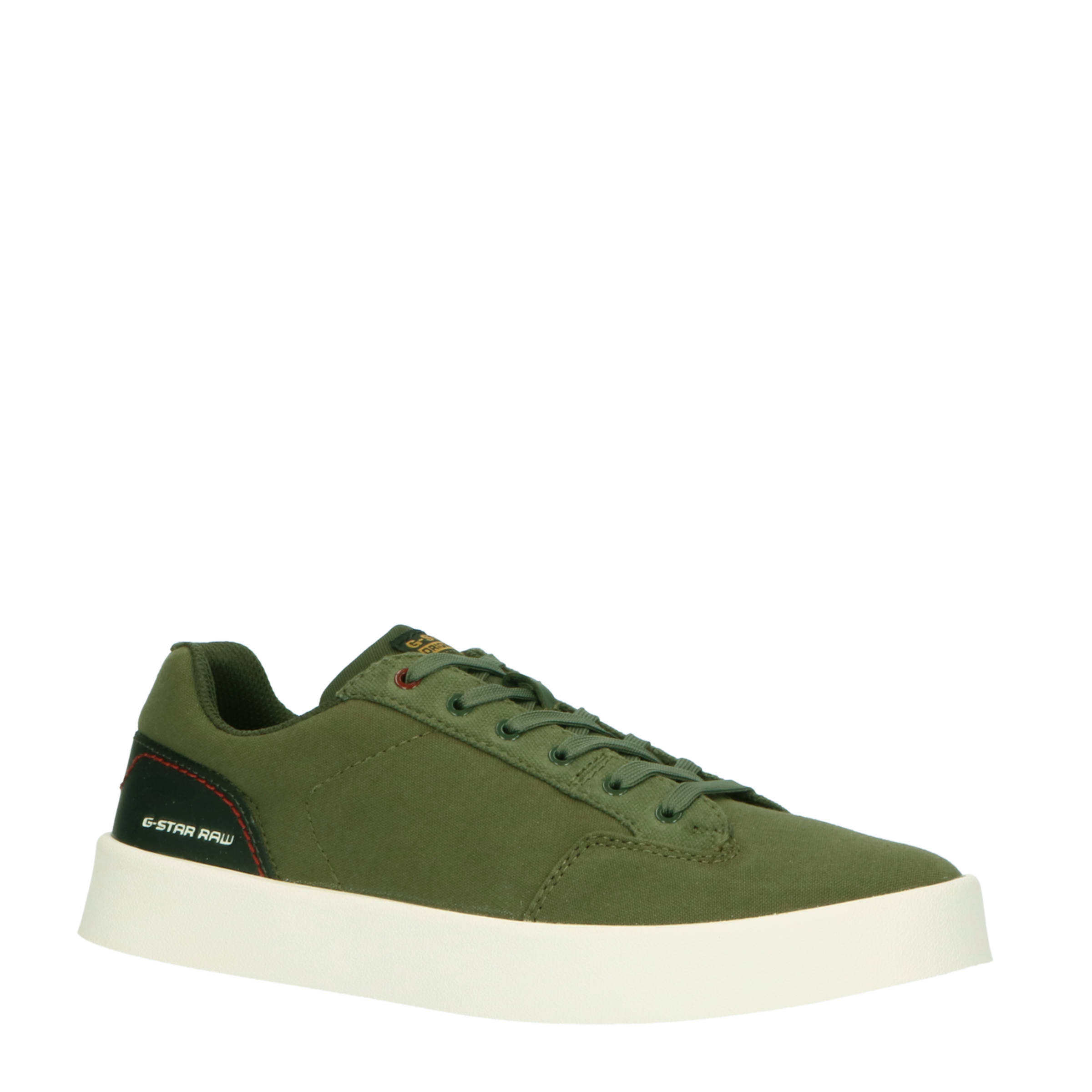 G-Star RAW Combat sneakers legergroen | wehkamp