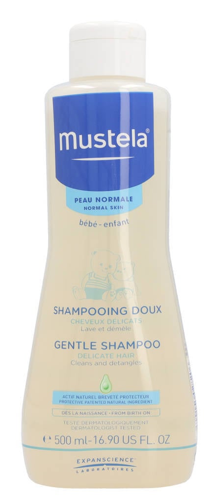 mustela gentle shampoo 500 ml