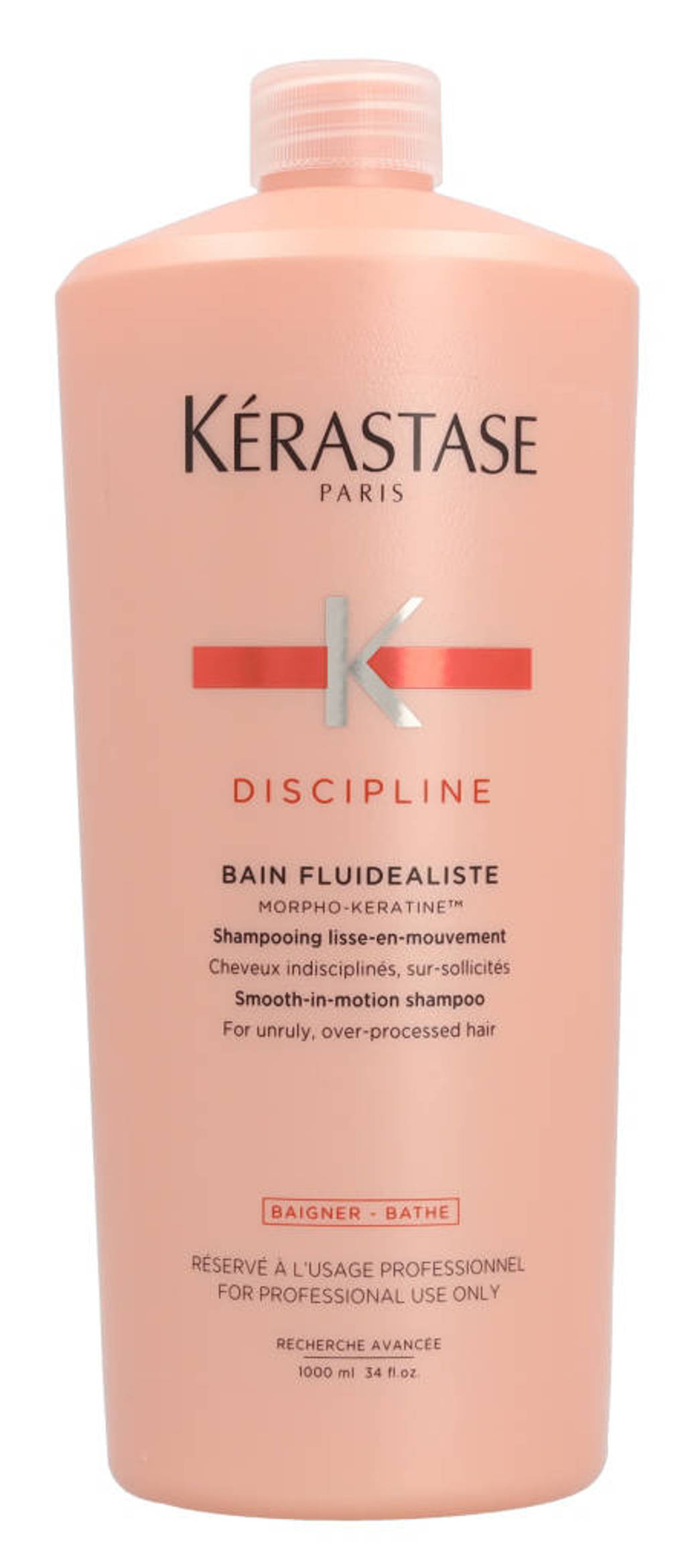 Kerastase Discipline Bain Fluidealiste Gentle Smooth-In-Motion shampoo - 1000 ml