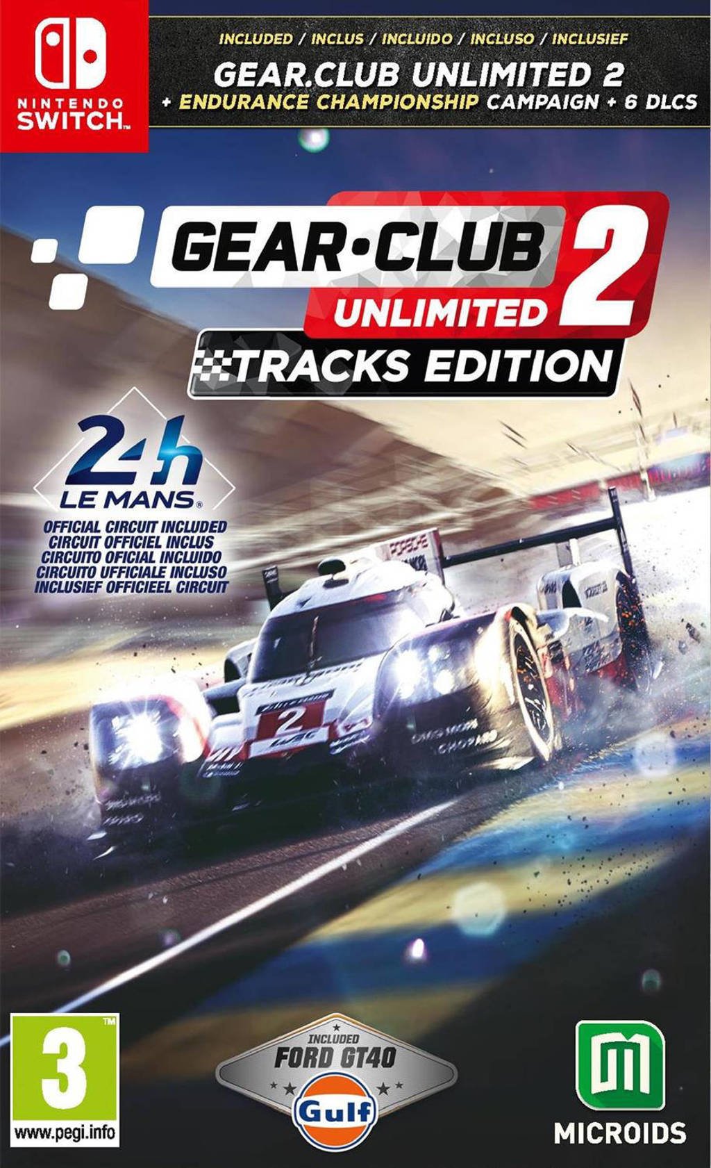 Gear.Club Unlimited 2 - (Tracks Edition/Le Mans 24h) (Nintendo Switch)