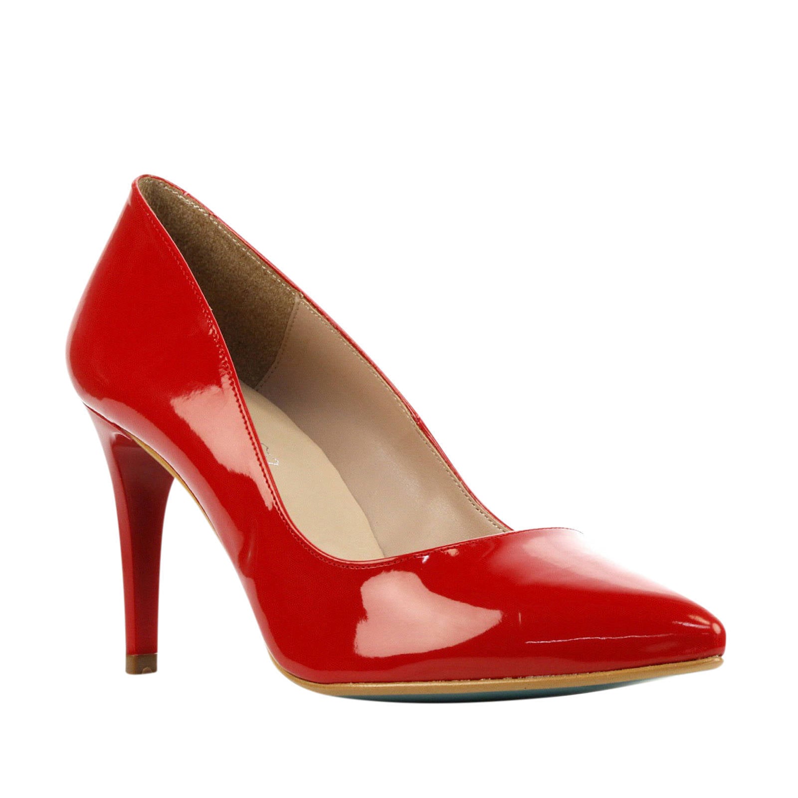 Giulia Giulia 8 lak pumps rood | wehkamp